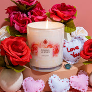 Coming Up Roses Iridescent 10oz Signature Jewelry  Candle