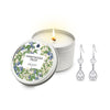 Honeysuckle Fields 5.5oz Tin Jewelry Candle